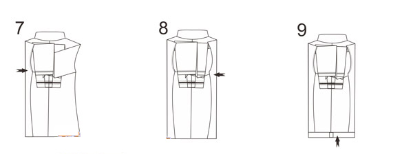 長(zhǎng)短袖襯衫折疊方法圖解3