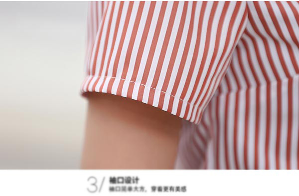 餐廳服務員工作服定制款式袖口細節展示圖